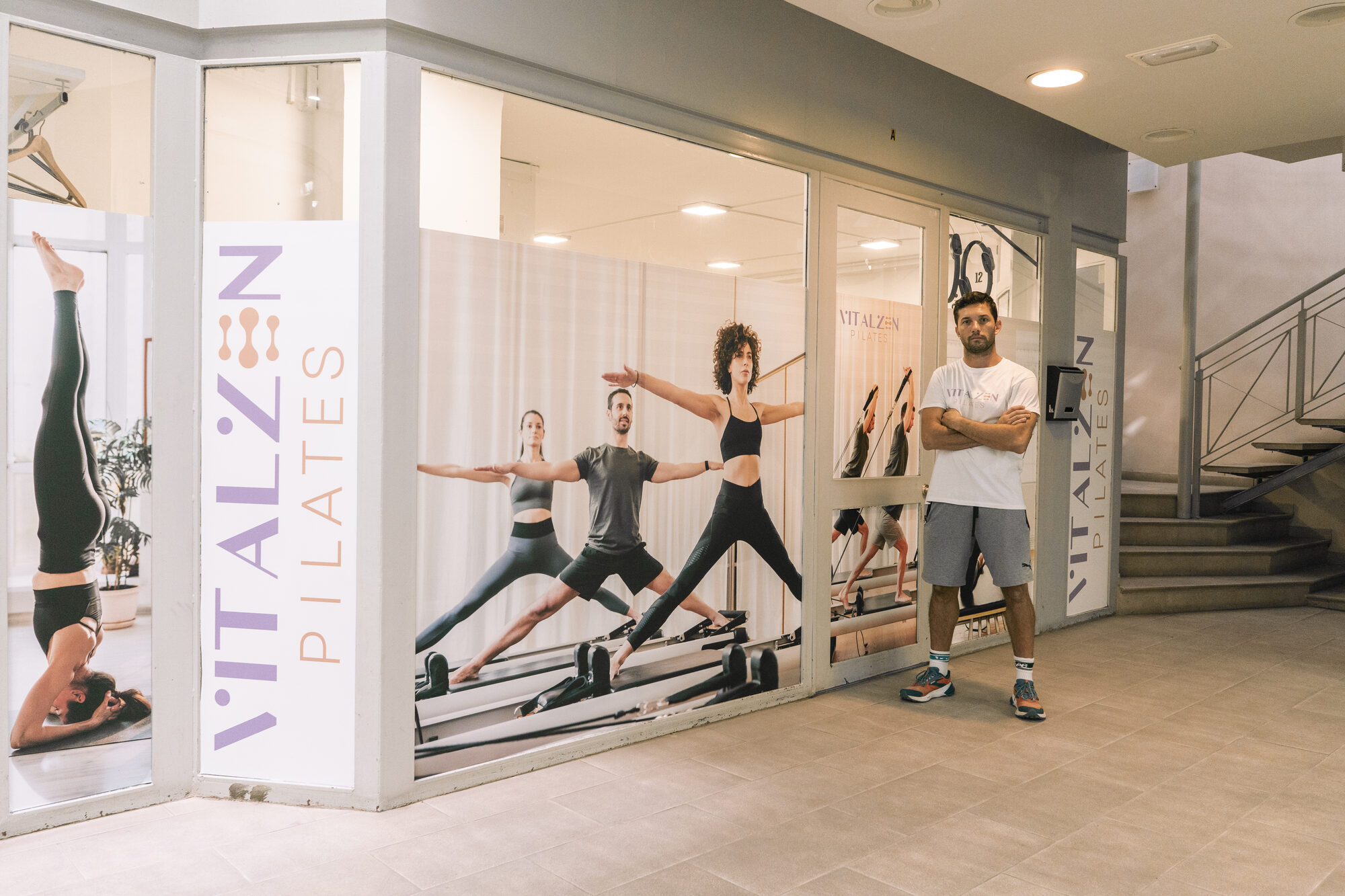 Fachada del centro Cruz Verde de VitalZen Pilates en Santa Cruz de Tenerife