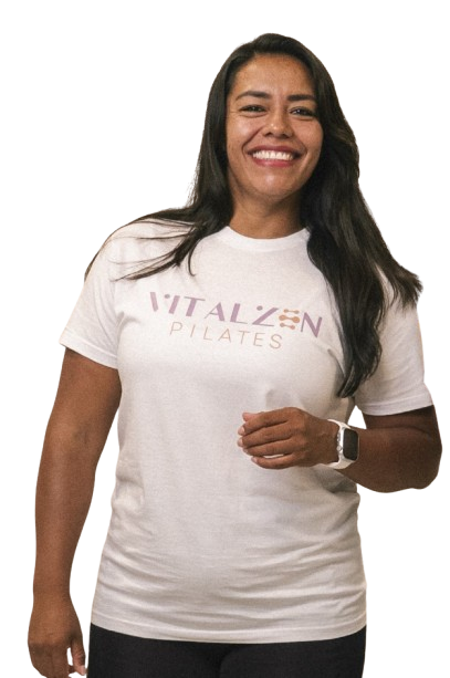 Marcela, monitora de pilates y responsable del Área Femenina de VitalZen Pilates